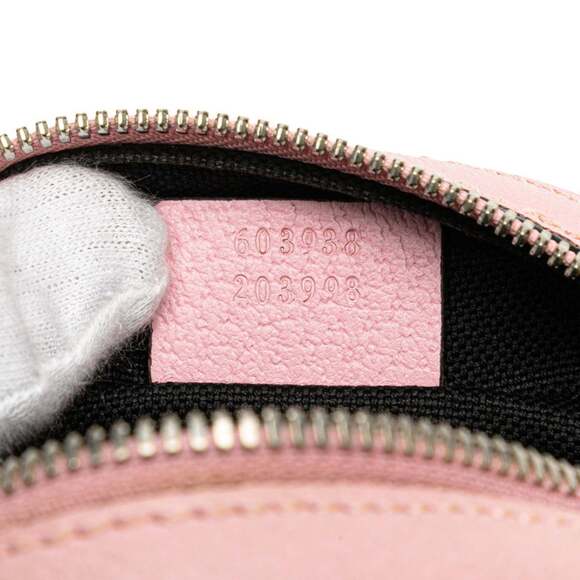 GUCCI Authentic Pink Leather Shoulder Bag - Picture 10 of 12